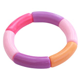 Armband penne purple pink orange