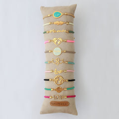 Bracelet heart earth