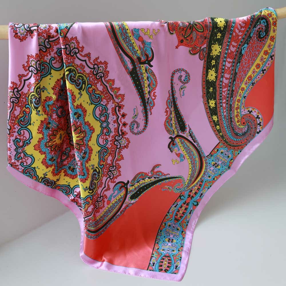 Satin Bandana-Schal summer paisley