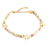 Anklet seastar natural