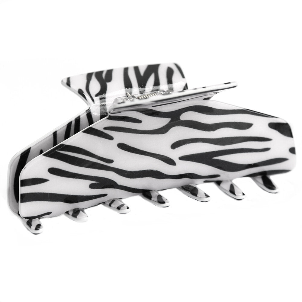 Haarspange black zebra