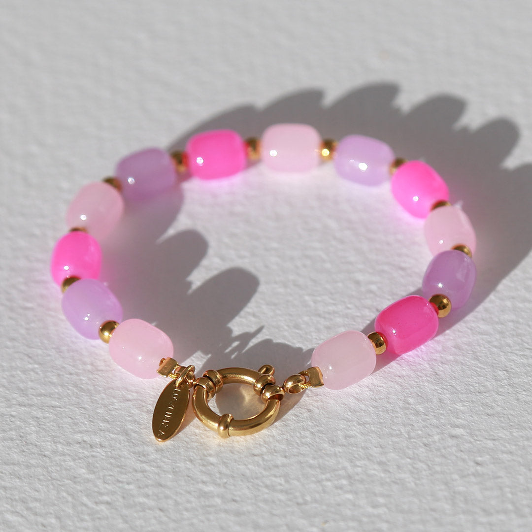 Armband Denia roze