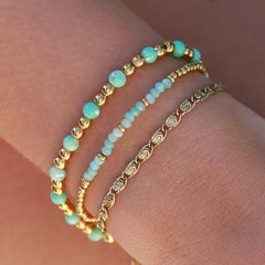 Armband Moraira turquoise