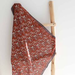 Bandana sjaal bruin paisley