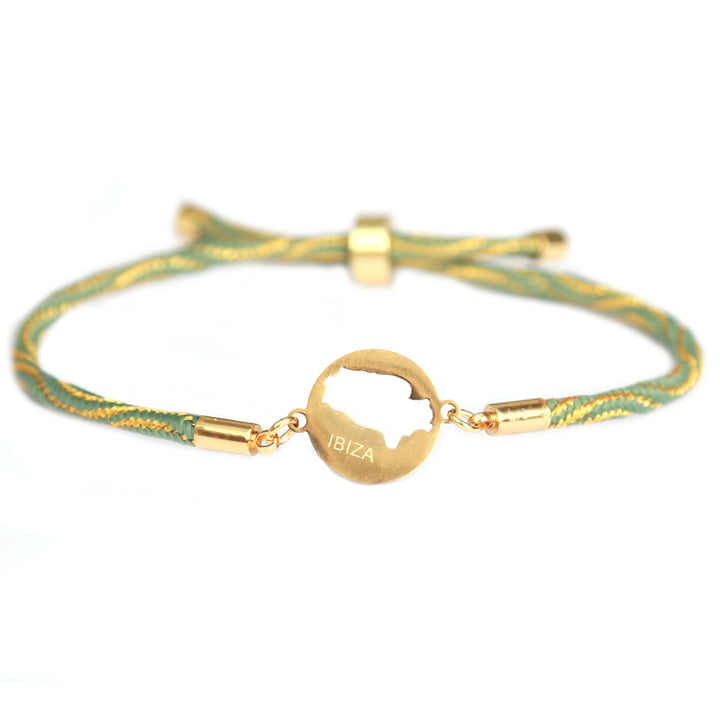 Bracelet  Ibiza Island olive