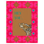 Card - for you leopard