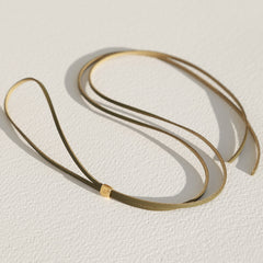 Choker Navajo olive goud