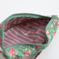 Gürteltasche mit Blockdruck, Fez-Grün