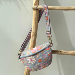Crossbody tas French blue