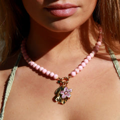 Ketting Alicante roze