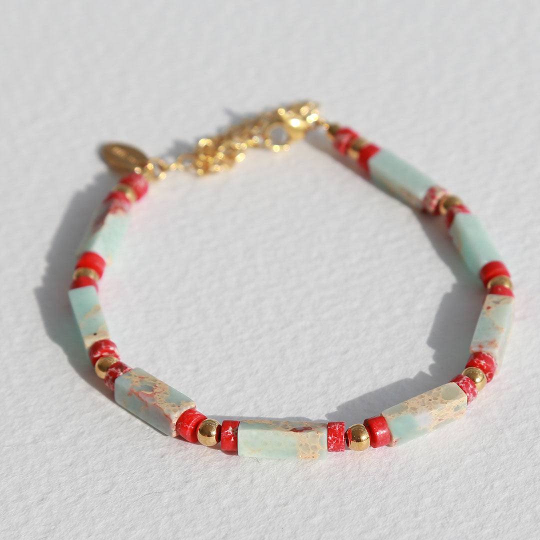Enkelband Maui blauw