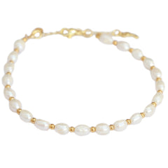 Enkelbandje pearl summer