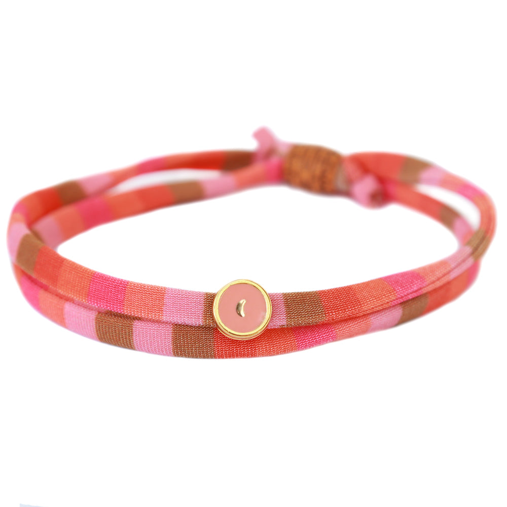 Bracelet de cheville wrap peach moon