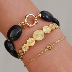 Goldener Armreifkreis