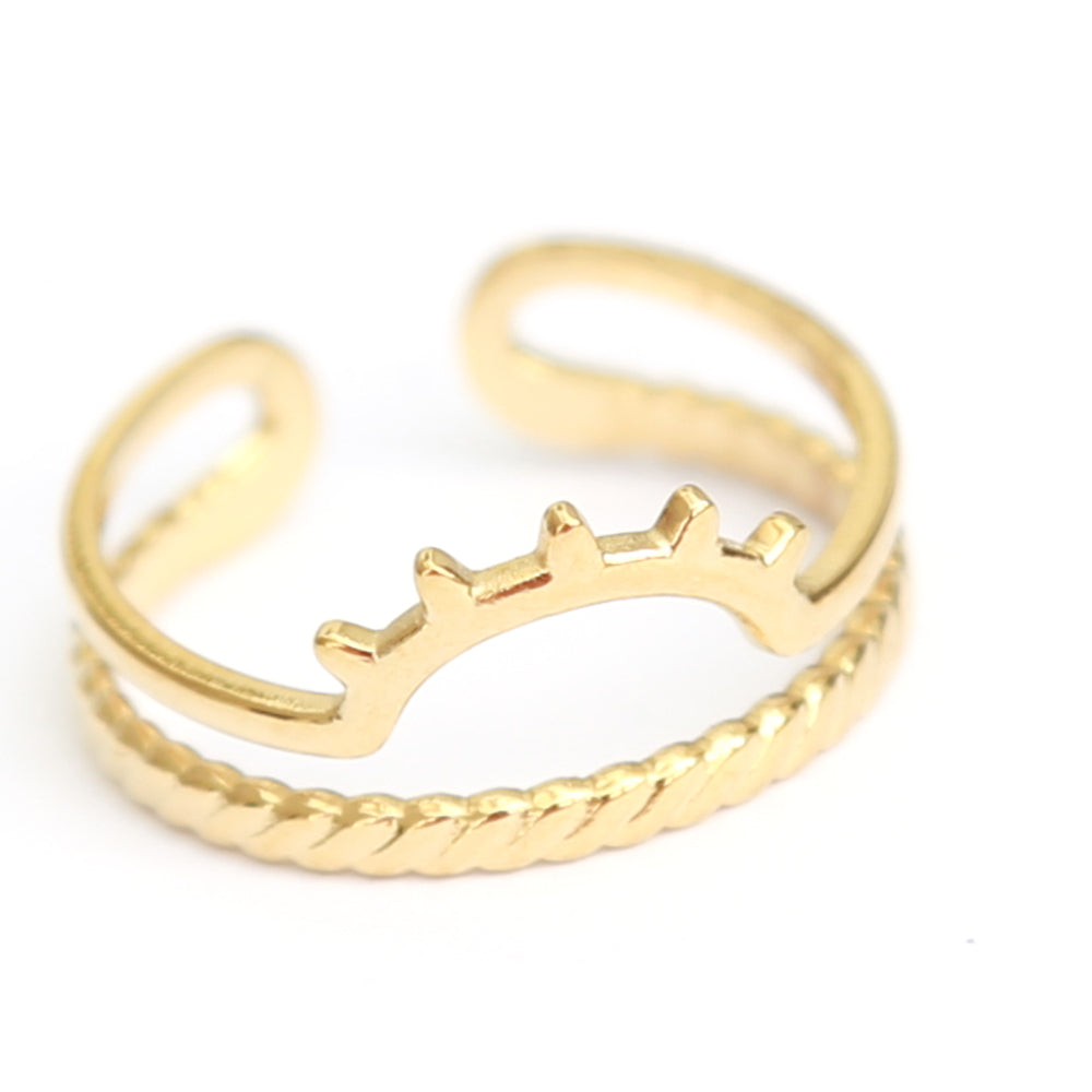 Gouden ring sunrise