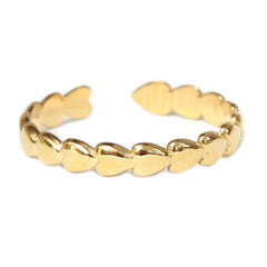 Gold ring sweetheart