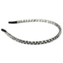 Haarband glamour black
