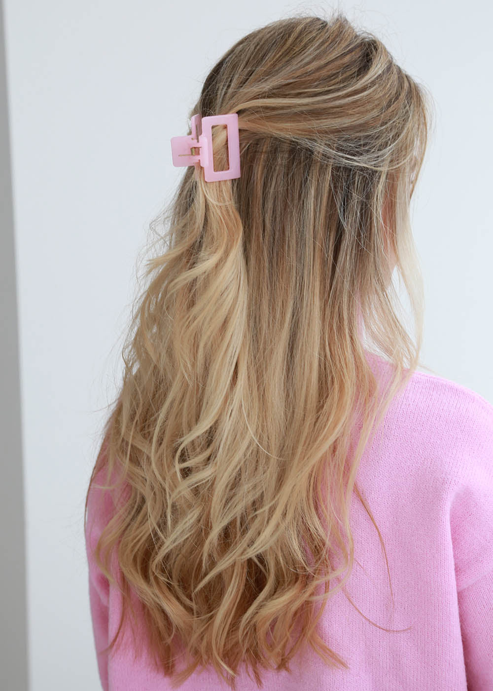 Hair clip jelly light pink