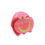 Haarspange Mini Smiley grün
