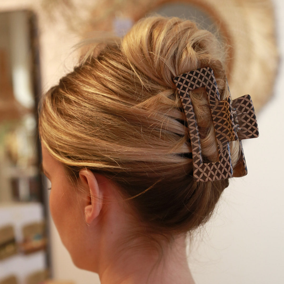 Hair clip straight autumn