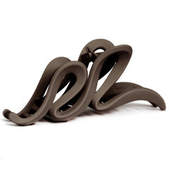 Pince à cheveux swirl taupe