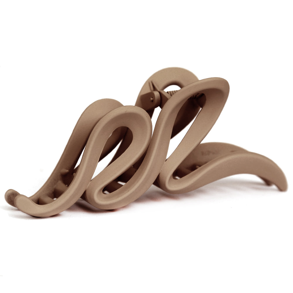 Haarspange Swirl Latte