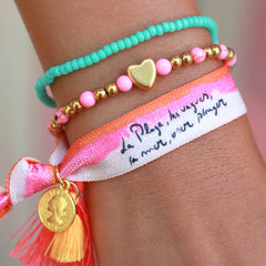 Armband Moraira pink
