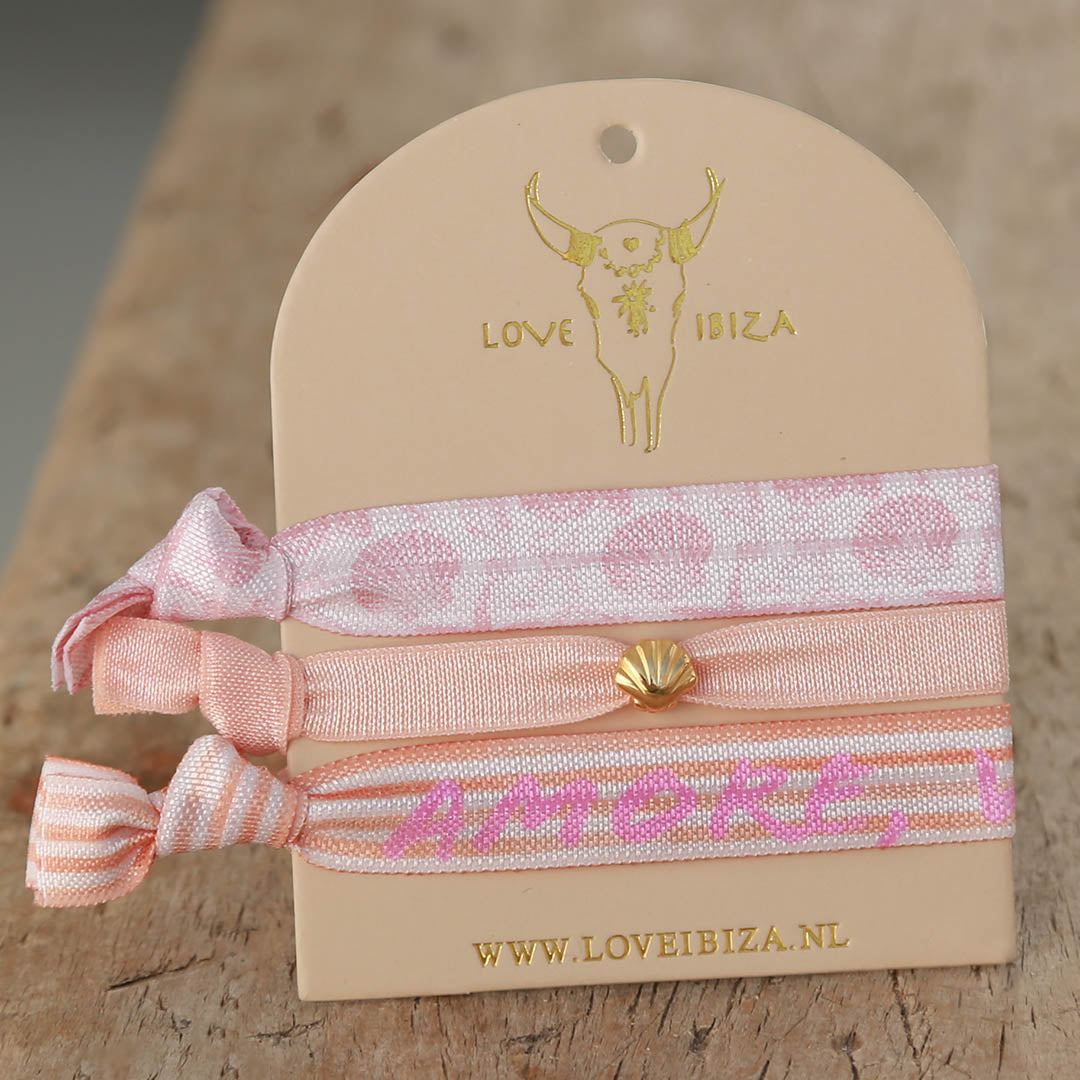 Ibiza elastiekjes Amore, Vita, Sole