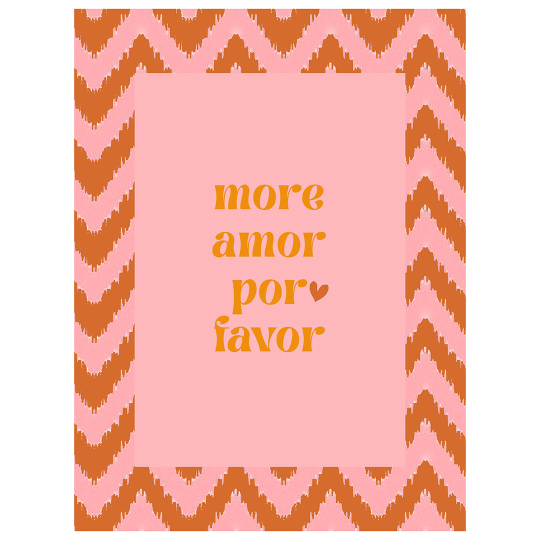 Card - More amor por favor