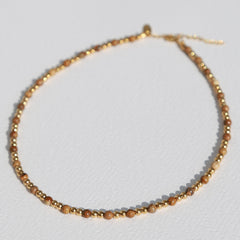 Collier en jaspe Moraira