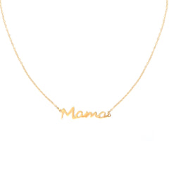 Gold chain mom
