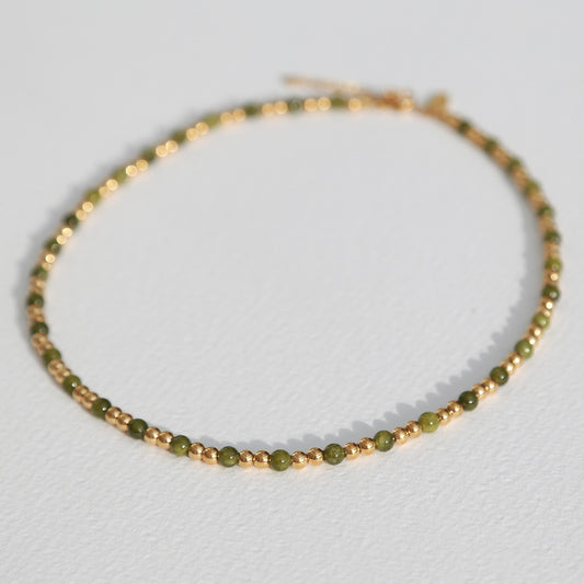 Ketting Moraira olijf steen 1080