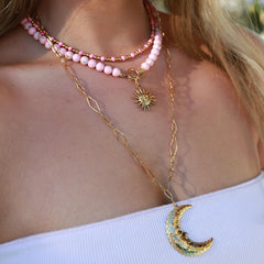 Goldene lange Kette Chain