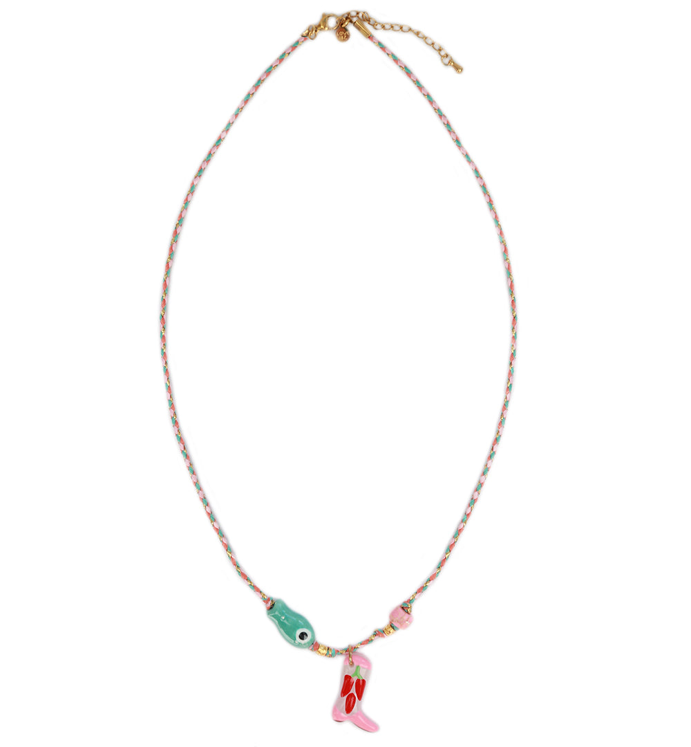 Ketting hippy laarsje