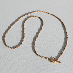 Lange ketting facet Jasper Stone