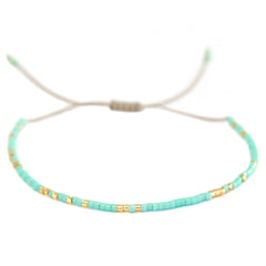 Armband Miyuki Türkis
