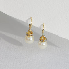 Gouden oorbellen Jingle ball parel