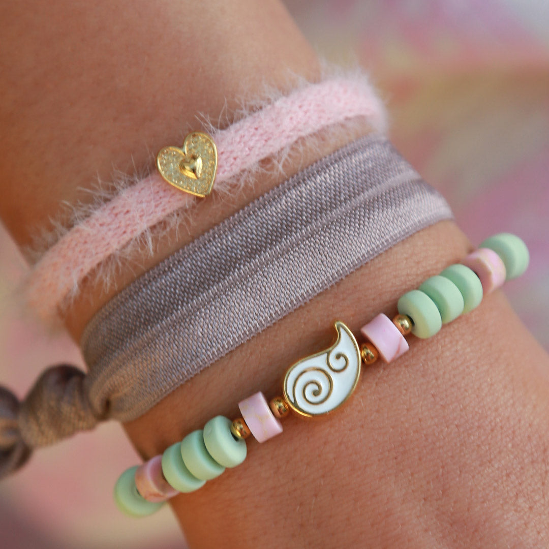 Bracelet paisley white
