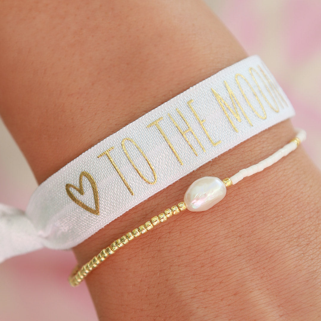 Ibiza elastiques White feather