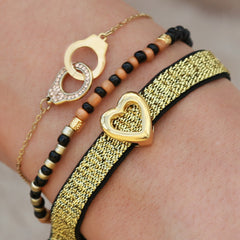 Gouden armband together