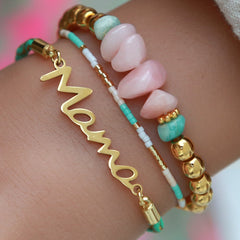 Armband mama turquoise