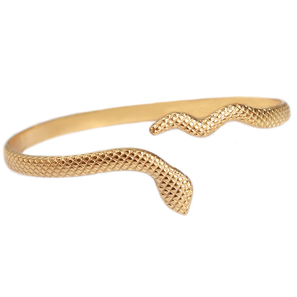 Golden bangle snake relief