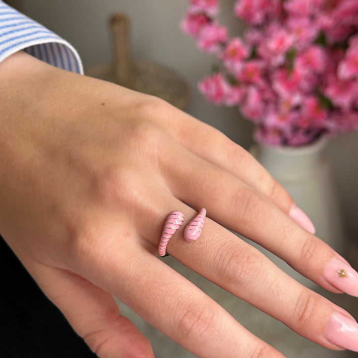 Ring iconic pink