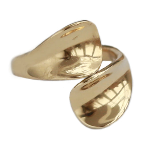 Gouden ring embrace 1000