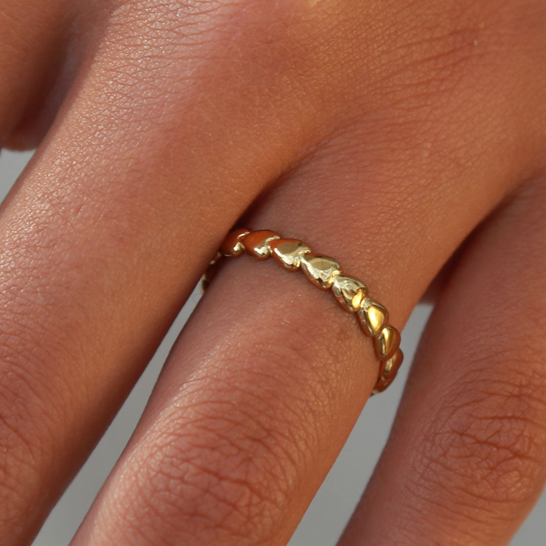 Gold ring sweetheart