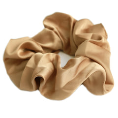 Scrunchie satin gold
