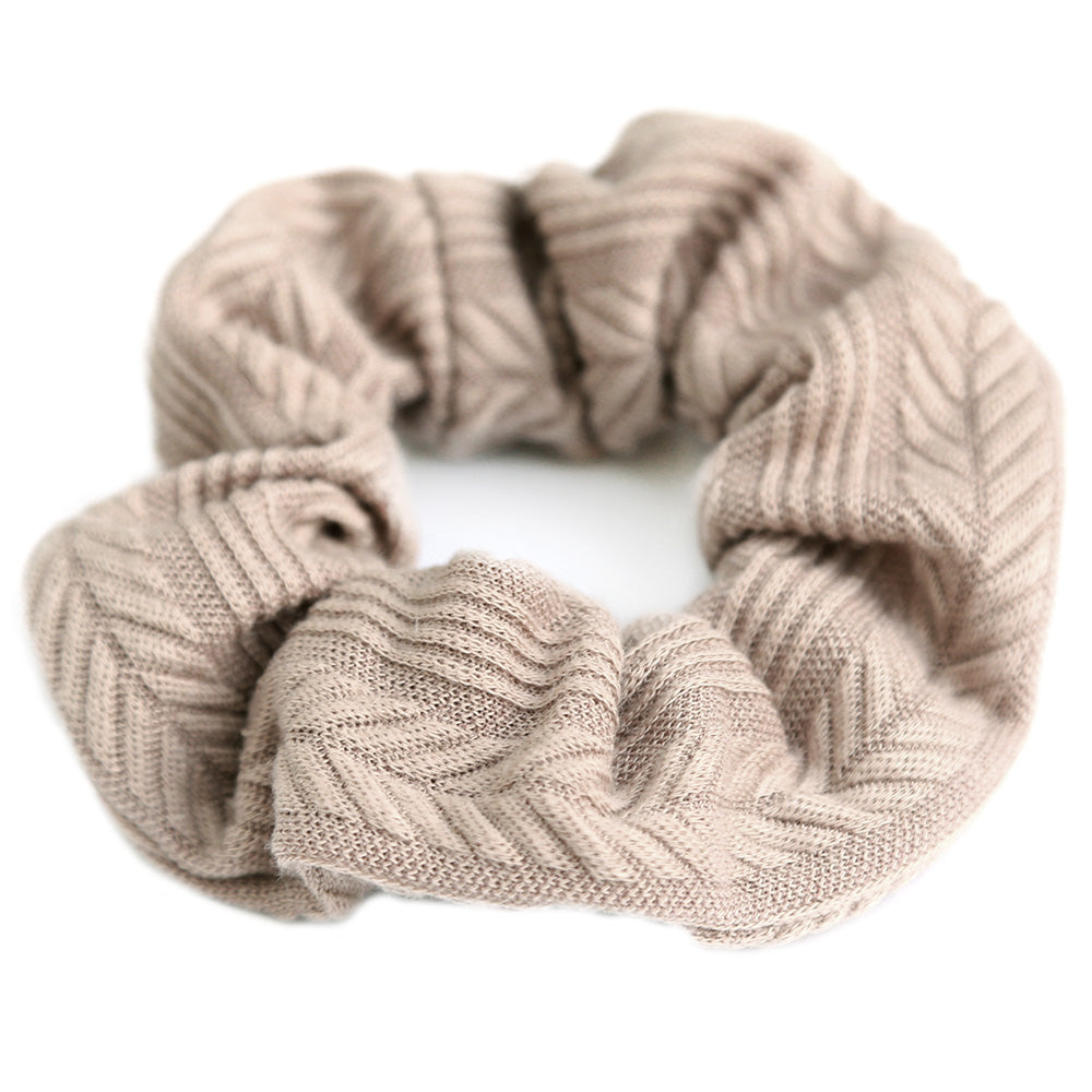 Scrunchie taupe jogger
