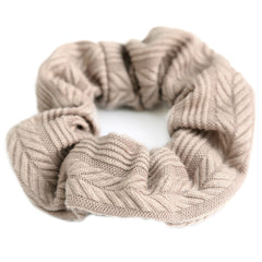 Scrunchie taupe jogger