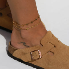 Enkelbandje love Ibiza heart goud