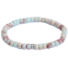 Brazalete azul hielo para hombre